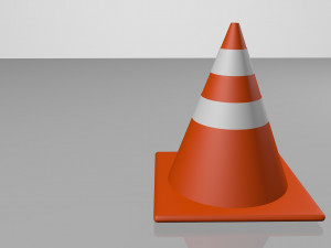 vial cone vehicule urban 3D 모델