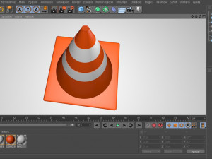 vial cone vehicule urban 3D 모델