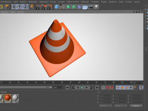 vial cone vehicule urban 3D 모델