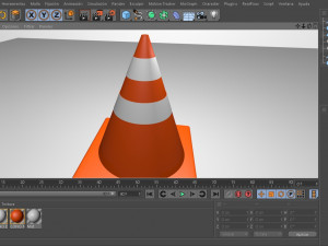 vial cone vehicule urban 3D 모델