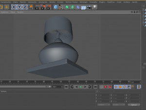 stone lamp deco Modello 3D