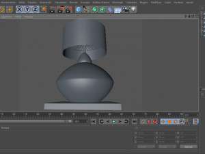 stone lamp deco Modello 3D