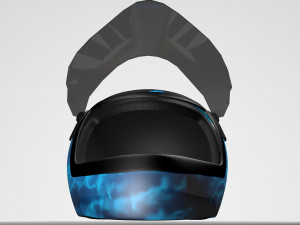 motorbike helmet dbz 3D 模型