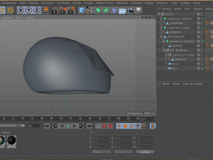 motorbike helmet dbz 3D 模型