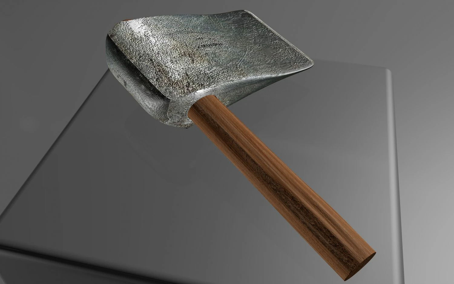 ascia Modello 3D .c4d .max .obj .3ds .fbx .stl .blend 