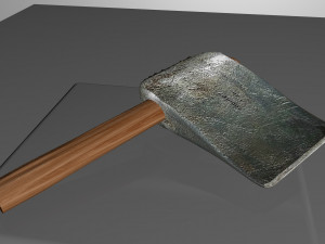 ax Modello 3D