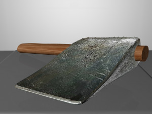 ax Modello 3D