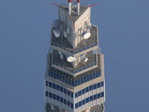 avala comuniaction tower 3D Модель
