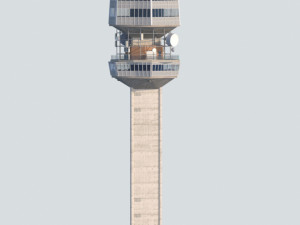 avala comuniaction tower 3D Модель