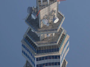 avala comuniaction tower 3D Model
