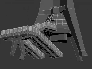 avala comuniaction tower 3D Model