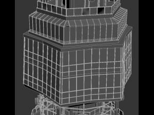 avala comuniaction tower 3D Модель