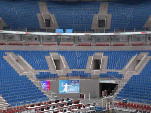 basketball arena - interior - low poly 3D Model