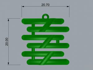 VARSH GOLD PENDANT 3D 打印模型