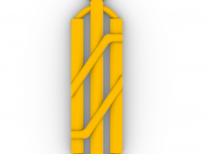 SAIVARSH GOLD PENDANT Model Cetak 3D