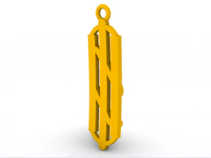 SAIVARSH GOLD PENDANT 3D Print Model