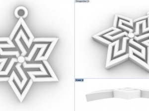 THISA GOLD PENDANT 3D-Druckmodell