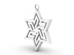 THISA GOLD PENDANT 3D Print Model