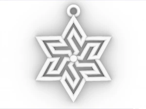 THISA GOLD PENDANT 3D Print Model