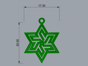 THISA GOLD PENDANT 3D-Druckmodell