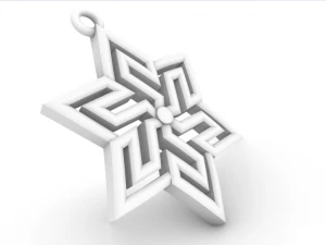 THISA GOLD PENDANT 3D Print Model
