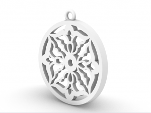THIKASA GOLD PENDANT 3D Print Model