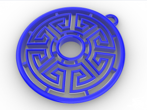 SUTHIKA GOLD PENDANT 3Dプリントモデル