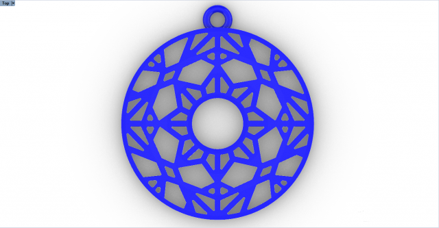 SAUTA GOLD PENDANT Modelo de Impressão 3D .c4d .max .obj .3ds .fbx .stl .blend