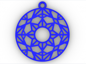 SAUTA GOLD PENDANT 3D प्रिंट मॉडल