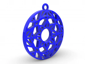 SAUTA GOLD PENDANT 3D Print Model