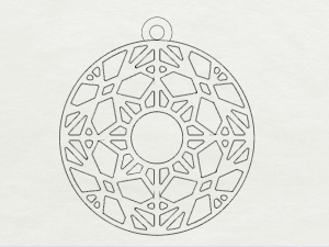 SAUTA GOLD PENDANT Modelo de Impressão 3D