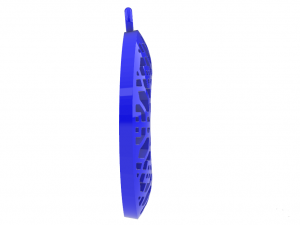 DIVIT GOLD PENDANT 3D Print Model