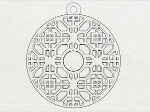 DIVIT GOLD PENDANT 3D Print Model