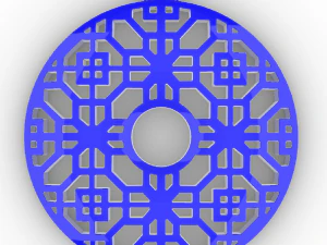 DIVIT GOLD PENDANT 3D Print Model