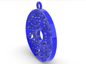 DIVIT GOLD PENDANT 3D Print Model