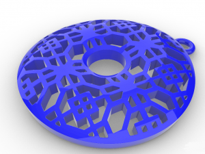 DIVIT GOLD PENDANT 3D Print Model