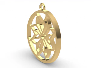 ASAV GOLD PENDANT 3D Print Model