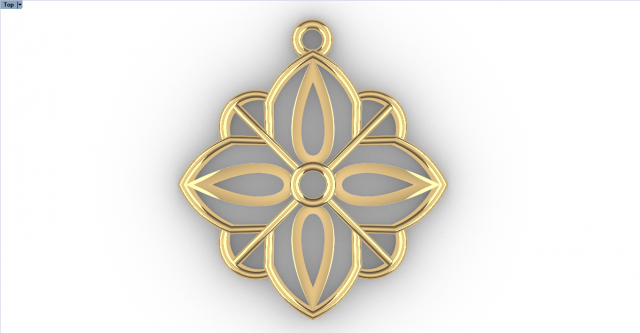 CHETAS GOLD PENDANT Modelo de Impressão 3D .c4d .max .obj .3ds .fbx .stl .blend