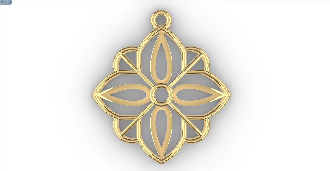 CHETAS GOLD PENDANT 3D Print Model .c4d .max .obj .3ds .fbx .stl .blend 