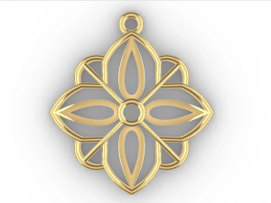 CHETAS GOLD PENDANT 3D Print Model