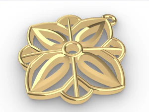 CHETAS GOLD PENDANT 3D Print Model
