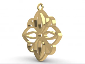 CHETAS GOLD PENDANT 3D Print Model