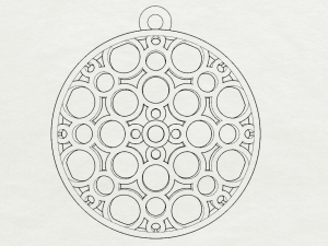 DIYA GOLD PENDANT Model Cetak 3D