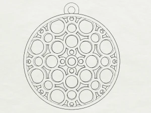 DIYA GOLD PENDANT 3D Print Model