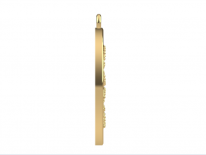 GAGAN GOLD PENDANT Modèles 3D en vedette