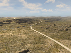 route 66 in blender 3D Модель