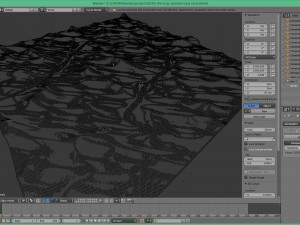 the long oasis in blender 3D-Modell