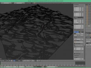 the long oasis in blender 3D Model