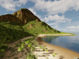 islands bundle in blender 3D-Modell