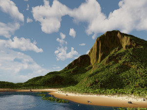 islands bundle in blender 3D-Modell